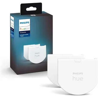 Philips Hue Wandschalter Modul (2Er-Pack), Ergänzt Lichtschalter Für Hue Smart L