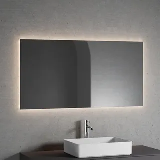 Neoro n20 Lichtspiegel B: 140 cm, mit indirekter Beleuchtung, BEA057MI,