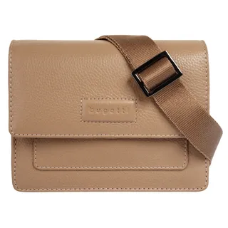 Bugatti Umhängetasche Elsa Cross Shoulderbag Small Umhängetaschen Nude Damen
