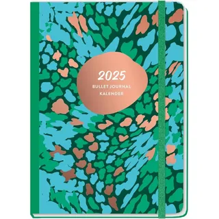 Heye, Kalender, Abstract Bullet Journal A5 2025 (A5, Deutsch)
