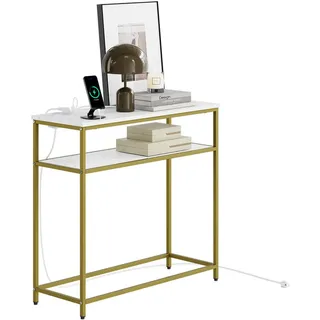 SoBuy FSB106-E Konsolentisch 80x30x75 Gold