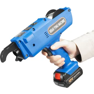 Automatische Drahtbindemaschine Rebar Drahtbinder Stahlbeton Bindemaschine Mit Akku Automatisches HandgeräT Zum Binden Von BewehrungsstäBen Maschine FüR Die BüNdelung Von Stabstahl 8Mm-34Mm (Blau)