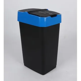 Heidrun Schwingdeckeleimer 35 l Schwarz