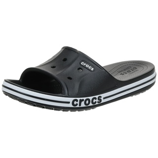 Crocs Unisex Herren & Damen Bayaband Slide Sandale, schwarz/weiß