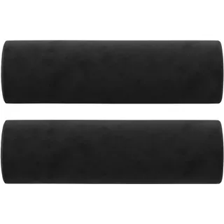 vidaXL Zierkissen 15 x 50 cm Schwarz