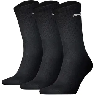 Puma Sport Crew 3er Pack schwarz 47-49
