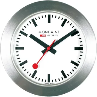 Mondaine A660.30318.81SBB Tischuhr SILBER