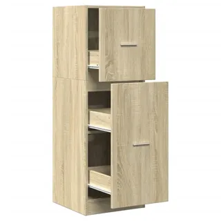 vidaXL Apothekerschrank Sonoma-Eiche 40 x 41 x 118 cm Braun