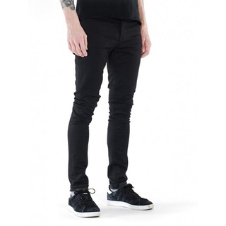 Nudie Jeans Skinny-fit-Jeans Pipe Led Clean Slate - W32 L36 schwarz 32