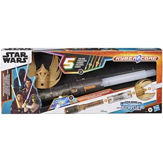 Hasbro Star Wars Lightsaber Forge Farbwechsel-Lichtschwert, 5-in1 Farb wechselndes Lichtschwert, offiziell lizensiert, Geschenk für Kinder ab 5 Jahren