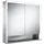 70 cm silber eloxiert offenes Fach