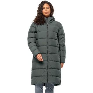 Jack Wolfskin Frozen Palace Coat W Daunenparka, Slate Green, L