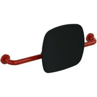 Hewi 801 Rückenstütze 801.51.916333 Wandabstand 150mm, Lehne tiefschwarz, rubinrot
