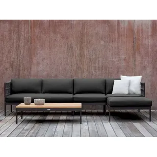 Niehoff Gartenmöbel Loungegarnitur Azuri 1, Aluminium anthrazit 5-teilig