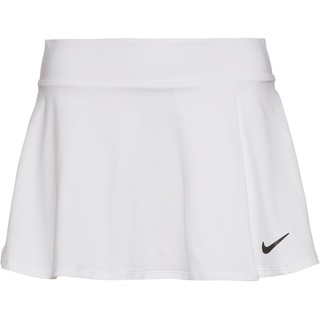 Nike Victory Tennisrock Damen in white-black, Größe XL - weiß
