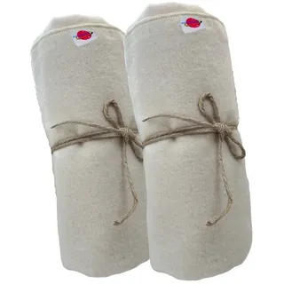 Babymajawelt Spucktuch Baby Molton Tücher 80x80 cm SUPER SOFT Stoffwindeln Pflege, (Set, 2-tlg., Moltonwindeln), Wickelunterlage, Faltwindeln, Babydecke, Sichtschutz, EU made beige