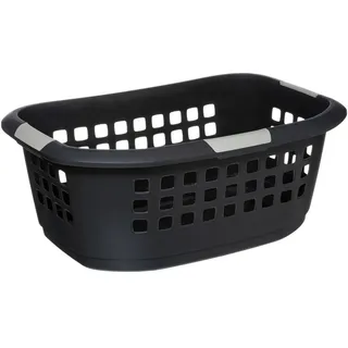 5five - wäschekorb 51l "hugger" grau