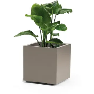 Euro3Plast Kübel Greener Kebe 40 x 40 x 40 cm taupe