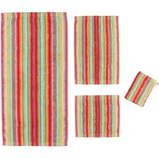 CAWÖ Life Style Streifen 7008 Gästehandtuch 30 x 50 cm multicolor