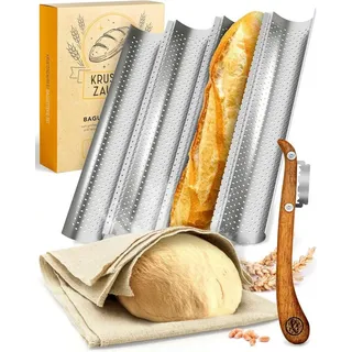 Krustenzauber Brotbackform KRUSTENZAUBER Gusseisen Topf zum Brotbacken & andere Brotbackformen