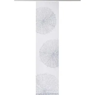 Novel Flächenvorhang Imilo, Weiß, Transparent, Textil, Abstraktes, 60x245 cm, Wohntextilien, Gardinen & Vorhänge, Schiebegardinen