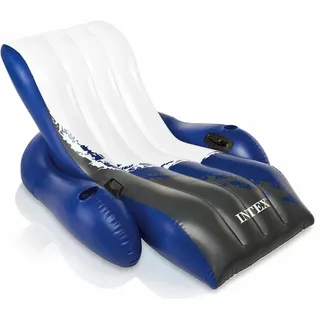 INTEX Relax Lounge Schwimmliege Luftmatratze Badespaß - Getränkehalter Pool DHL