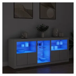 vidaXL Sideboard 162 x 67 x 37 cm Weiß