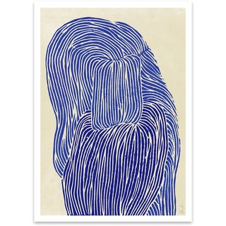 The Poster Club - Deep Blue von Rebecca Hein, 30 x 40 cm