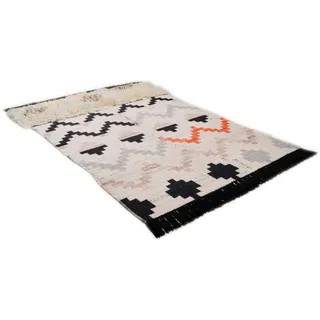 THEKO Nomadic 3960 Handwebteppich 140 x 200 cm Mehrfarbig