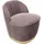 Cocktailsessel STELLA Samt 67 x 70 x 70 cm Rosa