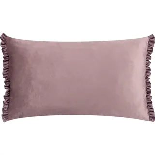 furn. Wylder Nature Tilly Velvet Fransen Kissenbedeckung, Heather/Smoke