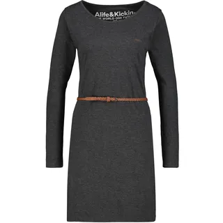 Alife & Kickin Blusenkleid Schwarz XS