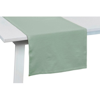 Pichler Tischläufer One, Grün, Textil, rechteckig, 50x150 cm, Wohntextilien, Tischwäsche, Tischläufer