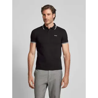 Boss Paul 10255848 Kurzarm-poloshirt Black 3XL