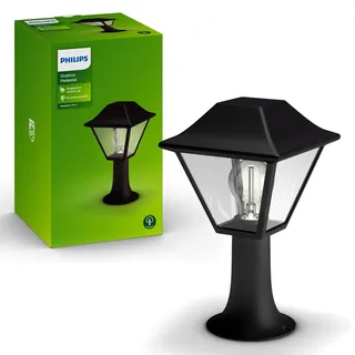 Outdoor LED Gartenlampe ALPENGLOW myGarden E27 IP44 Mastlaterne Schwarz PHILIPS