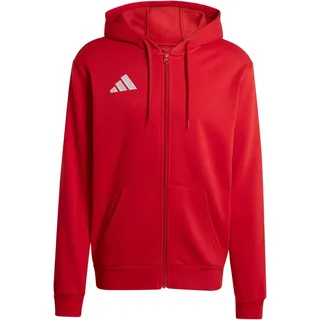 adidas Entrada 26 Kapuzenjacke Herren Team Power Red 2/White 3XL
