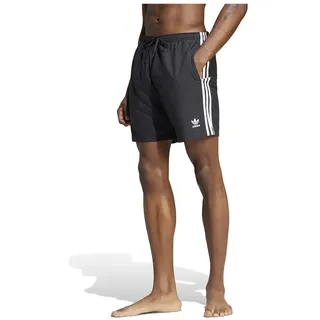 adidas Adicolor 3 Stripes Badeshorts Schwarz S