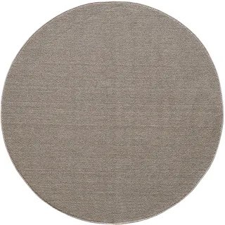 KADIMA DESIGN CIMA Webteppich 200 x 200 cm Braun