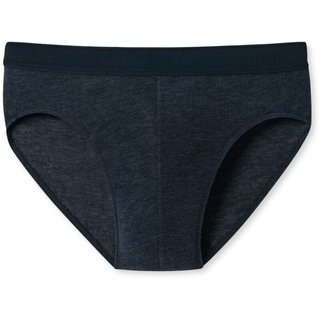 SCHIESSER Herren Rio-Slip - Unterhose, Personal Fit, atmungsaktiv, Stretch, uni Blau 2XL