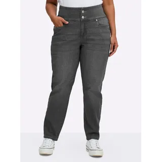 sheego Bequeme Jeans Grau 58