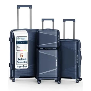 4fly Koffer-Set 4-tlg. dunkelblau