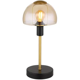 GLOBO Tischleuchte Schwarz Gold 2 St.