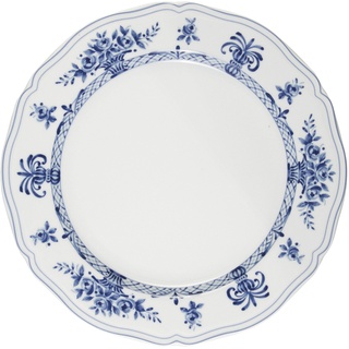 Le Coq Porcelaine Speiseteller 26,5 cm Zwiebelmuster Anthiros Weiß Blau