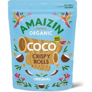 Amaizin Coco crispy rolls 140g