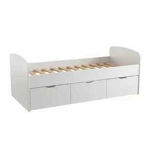 vente-unique Mia 90 x 190 cm Weiß