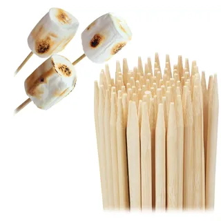 Holzspieße Grillspieße 40 cm Schaschlik Spieße 250 Stück Bambus Holzspieße