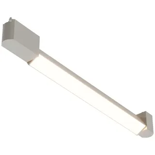 Maytoni Langfeldleuchte für Einphasen-Schienensystem UNITY Basis Rot LED incl. Weiß aus Aluminum und Kunststoff 24W für Küche, Schlafzimmer, Wo... - Weiß