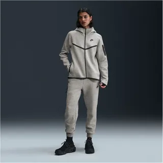 Nike Tch Wr Fz 2 Kapuzenjacke Grau/Schwarz XS