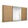 360 x 229 x 68 cm Beige/Braun