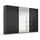 271 x 229 x 68 cm Grau